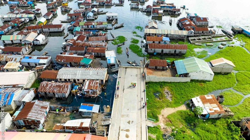 Bénin : Le quartier Ladji de Cotonou transformé par le Programme d’Assainissement Pluvial (PAPC) Bénin : Le quartier Ladji de Cotonou transformé par le Programme d’Assainissement Pluvial (PAPC)