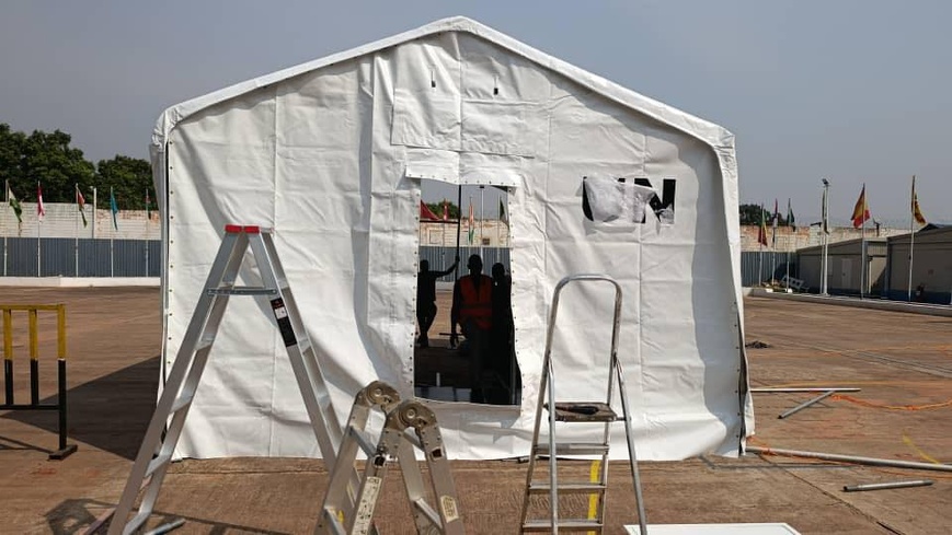 RCA : les FACA renforcées par la Minusca, 150 tentes pour équiper les groupes de combat RCA : les FACA renforcées par la Minusca, 150 tentes pour équiper les groupes de combat