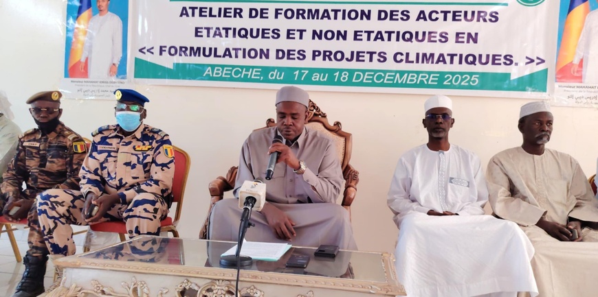 Tchad :  à Abéché, ouverture d’un atelier de formation sur la formulation des projets climatiques