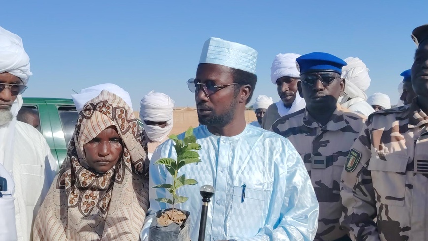 Tchad : le délégué de l'Environnement du Kanem évalue l’opération « Un Ménage, un Arbre »