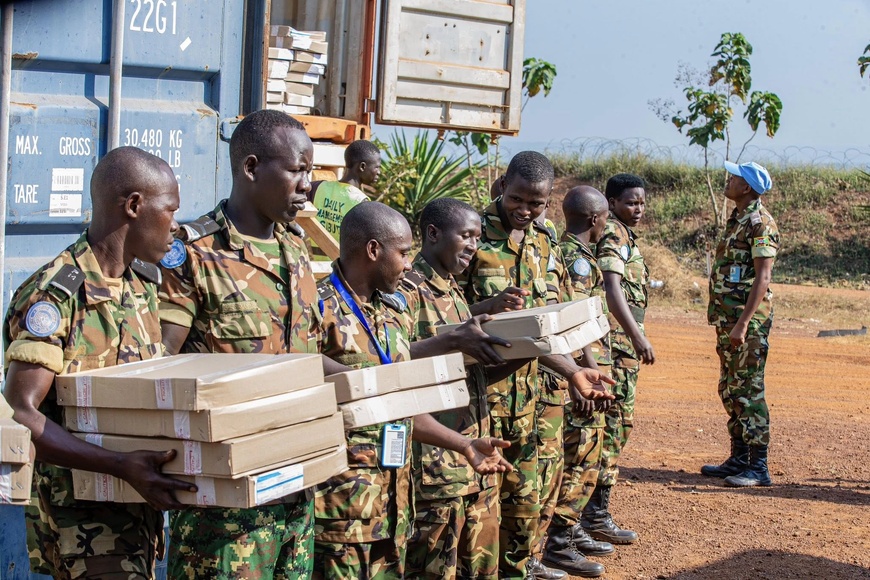 Élections en RCA : La Kémo sous haute protection pour la réception du matériel sensible Élections en RCA : La Kémo sous haute protection pour la réception du matériel sensible