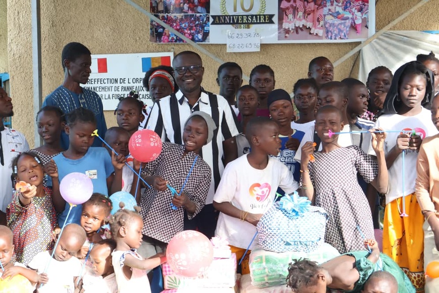 Tchad : 235 Tendance Events au chevet des orphelins de Shalom