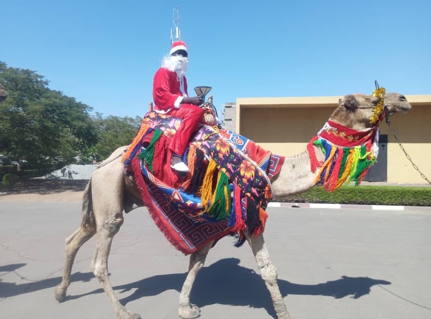 Noël de solidarité : le Radisson Blu de N’Djamena partage un repas festif avec les enfants du SOS Village