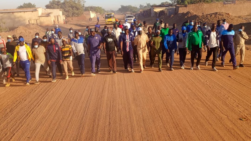 Mongo : Les vétérans en marche pour la fraternité et la santé