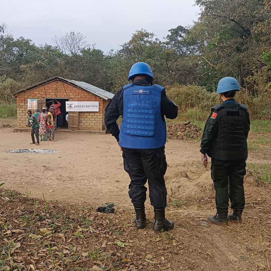 RCA : Un vote sous haute protection internationale et nationale RCA : Un vote sous haute protection internationale et nationale