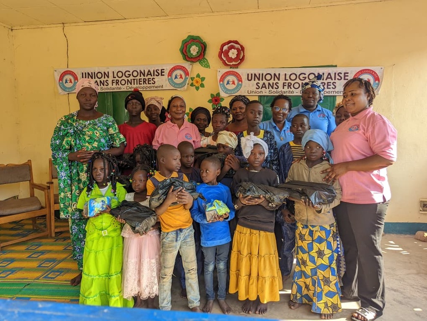 Tchad : à Moundou, l’Union Logonaise Sans Frontière soutient la scolarisation de 15 enfants nécessiteux Tchad : à Moundou, l’Union Logonaise Sans Frontière soutient la scolarisation de 15 enfants nécessiteux