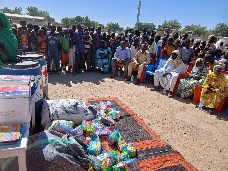 La Croix-Rouge du Tchad vole au secours des enfants affectés par les conflits armés à l’Est du pays La Croix-Rouge du Tchad vole au secours des enfants affectés par les conflits armés à l’Est du pays