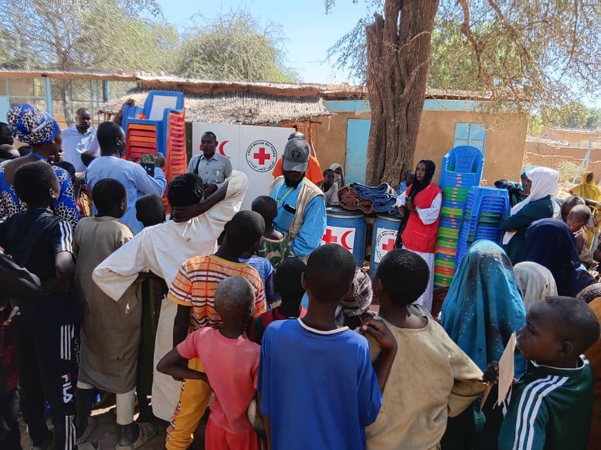La Croix-Rouge du Tchad vole au secours des enfants affectés par les conflits armés à l’Est du pays La Croix-Rouge du Tchad vole au secours des enfants affectés par les conflits armés à l’Est du pays