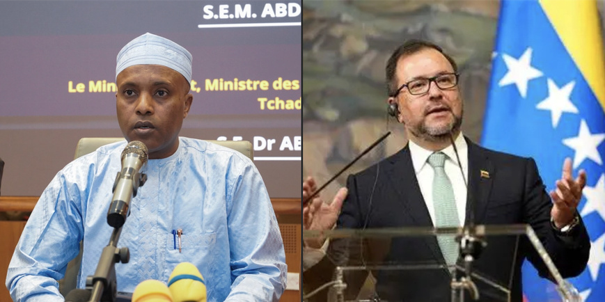 Le Tchad exprime sa préoccupation face à la situation au Venezuela Le Tchad exprime sa préoccupation face à la situation au Venezuela