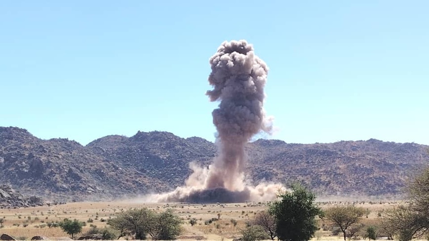 Tchad : dans le Ouaddaï, plus de deux tonnes de munitions détruites à Chigchiga Tchad : dans le Ouaddaï, plus de deux tonnes de munitions détruites à Chigchiga