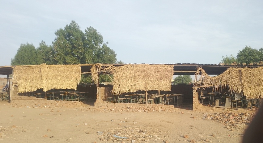 Une école à N'Djamena en janvier 2026. © Katchibé Mapagne/Alwihda Info Une école à N'Djamena en janvier 2026. © Katchibé Mapagne/Alwihda Info