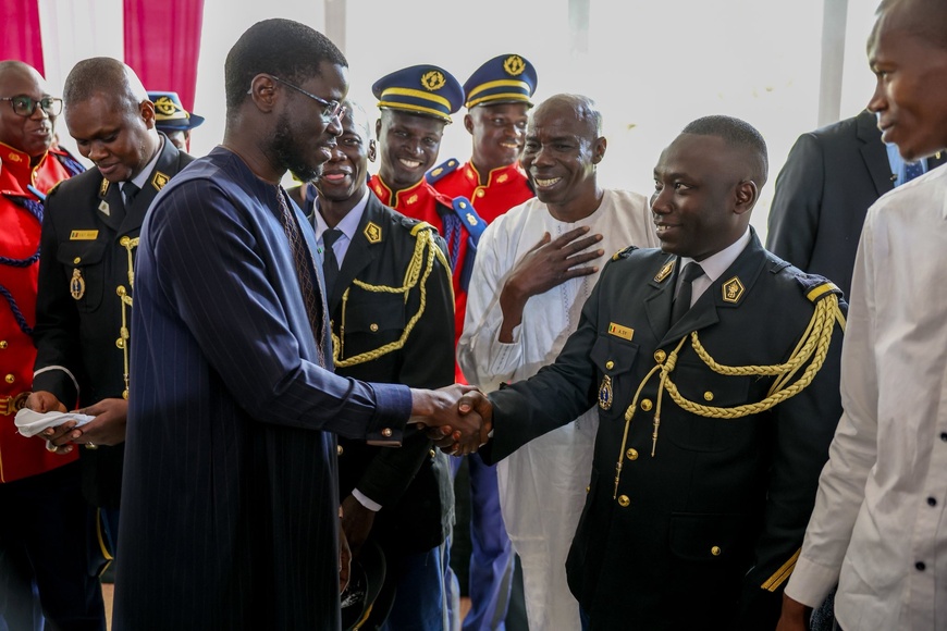 Sénégal : Le Chef de l'État célèbre la cohésion et le service public lors des vœux du personnel Sénégal : Le Chef de l'État célèbre la cohésion et le service public lors des vœux du personnel