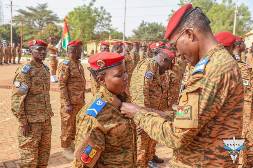 Burkina : Groupement Central des Armées, le mérite de 179 militaires salué
