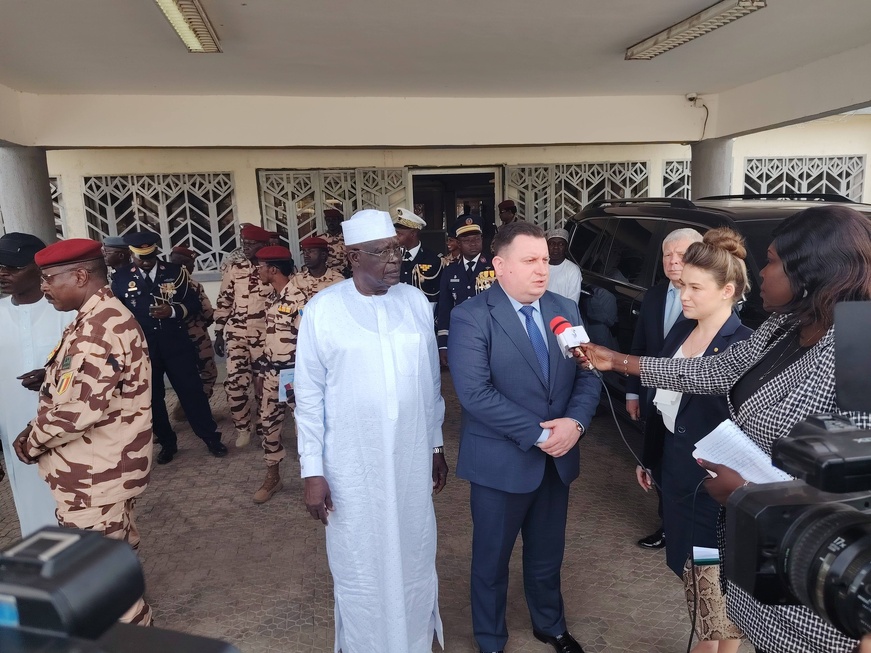 Le ministre biélorusse de l'Industrie militaire en mission au Tchad