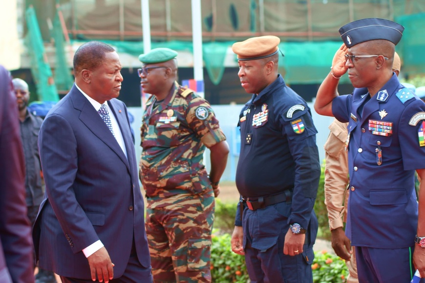 Sommet extraordinaire de la CEMAC : le président Touadéra s'est envolé pour Brazzaville Sommet extraordinaire de la CEMAC : le président Touadéra s'est envolé pour Brazzaville