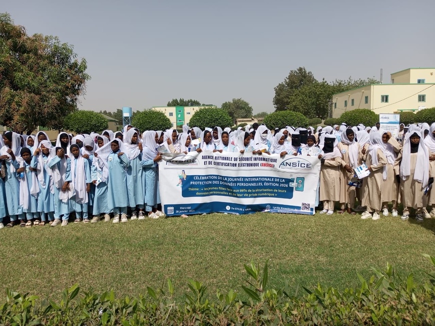 Tchad : Journée internationale des données personnelles, l’ANSICE sensibilise les élèves à N’Djamena