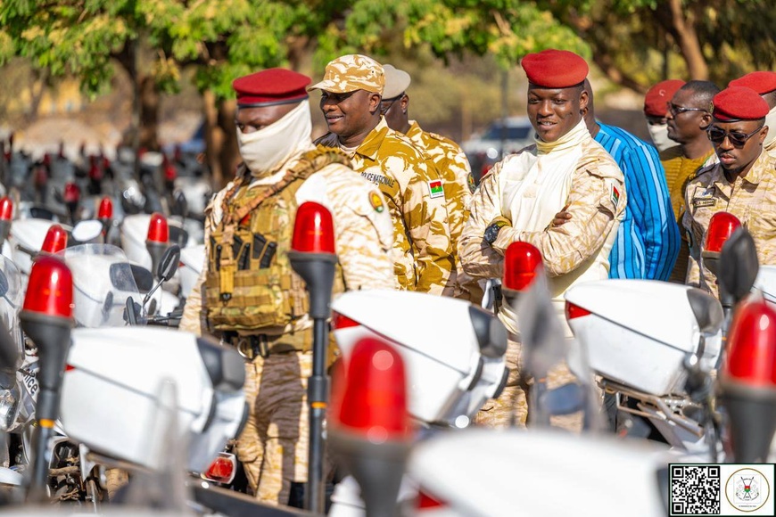 Sécurité au Burkina : 2 000 motos "Yento" pour la Police Nationale