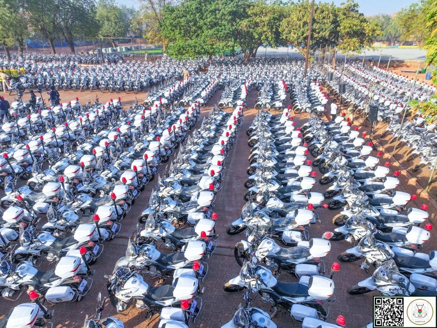 Sécurité au Burkina : 2 000 motos "Yento" pour la Police Nationale Sécurité au Burkina : 2 000 motos "Yento" pour la Police Nationale
