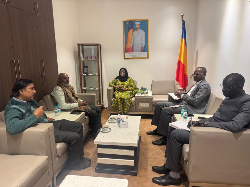 Coopération sanitaire : l’ambassade du Tchad en Inde échange avec Yashoda Hospitals Coopération sanitaire : l’ambassade du Tchad en Inde échange avec Yashoda Hospitals