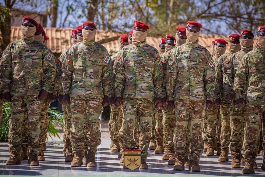 Burkina : 83 nouveaux Opérateurs Forces Spéciales prêts à servir la Nation Burkina : 83 nouveaux Opérateurs Forces Spéciales prêts à servir la Nation