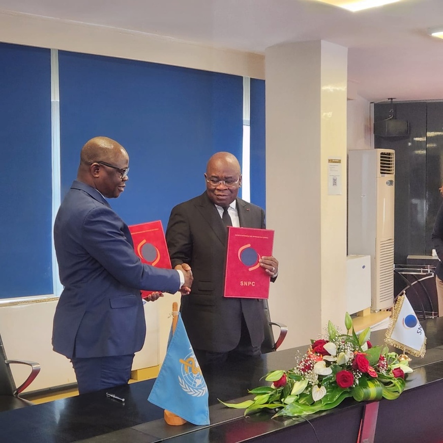 Vincent Dossou Sodjinou et Maixent Raoul Ominga.