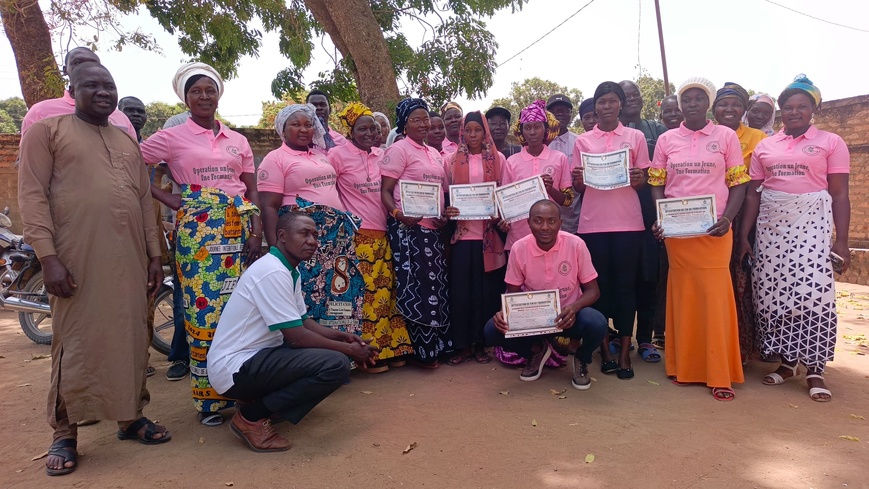 Tchad : 36 jeunes filles outillées pour transformer les produits locaux à Sarh
