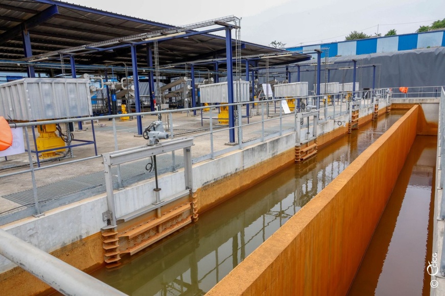 Côte d’Ivoire : l’usine de traitement d’eau potable de la lagune Aghien achevée