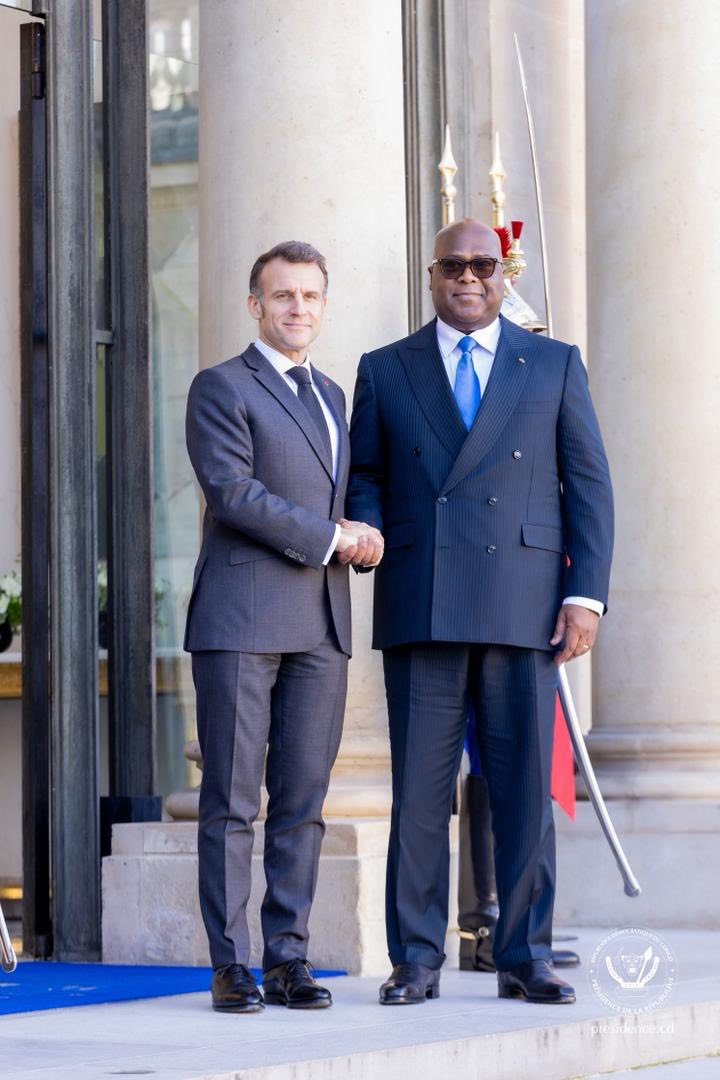 France-RDC : le président Tshisekedi reçu par Emmanuel Macron