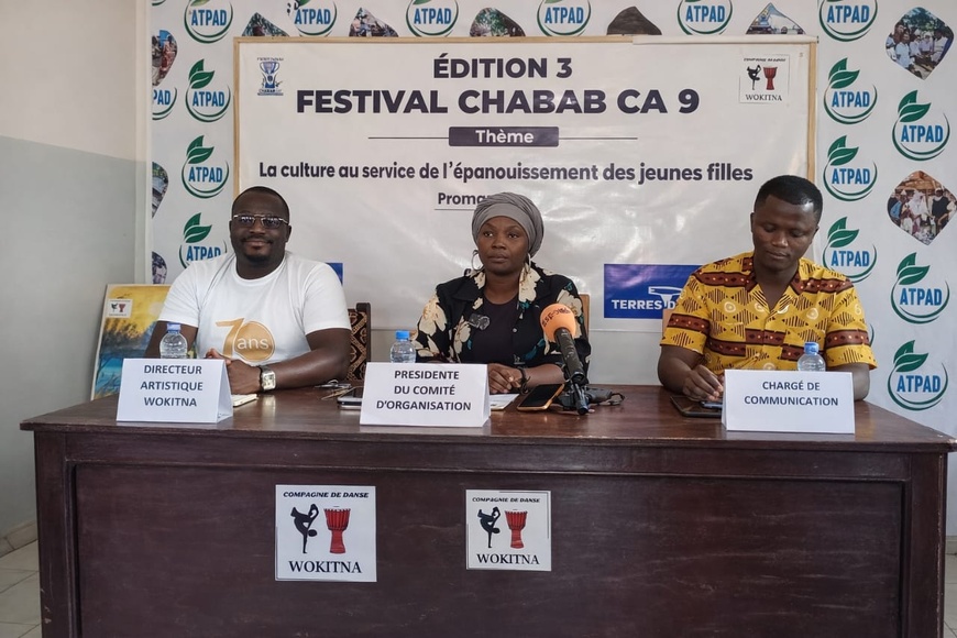 N’Djamena : la 3ᵉ édition du Festival Chabab CA9 officiellement lancée N’Djamena : la 3ᵉ édition du Festival Chabab CA9 officiellement lancée