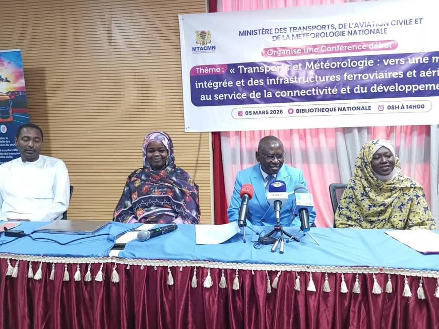 Tchad : le ministère des Transports organise une conférence-débat dans le cadre du SENAFET 2026 Tchad : le ministère des Transports organise une conférence-débat dans le cadre du SENAFET 2026