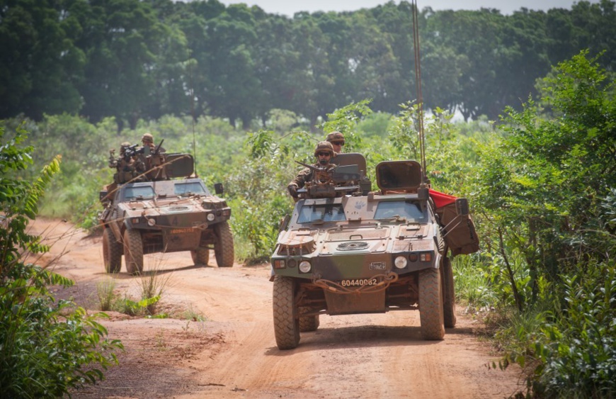 Des soldats de la force Sangaris. Crédit photo : Sources Des soldats de la force Sangaris. Crédit photo : Sources