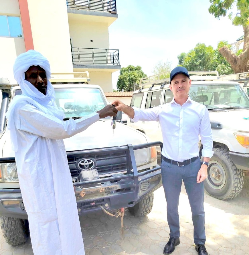 Bardai : la GIZ Tchad dote la commune de deux véhicules pour renforcer ses capacités opérationnelles Bardai : la GIZ Tchad dote la commune de deux véhicules pour renforcer ses capacités opérationnelles