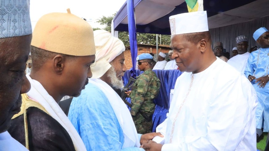 RCA : grande prière du Ramadan en présence du président de la République à la mosquée de Kina RCA : grande prière du Ramadan en présence du président de la République à la mosquée de Kina