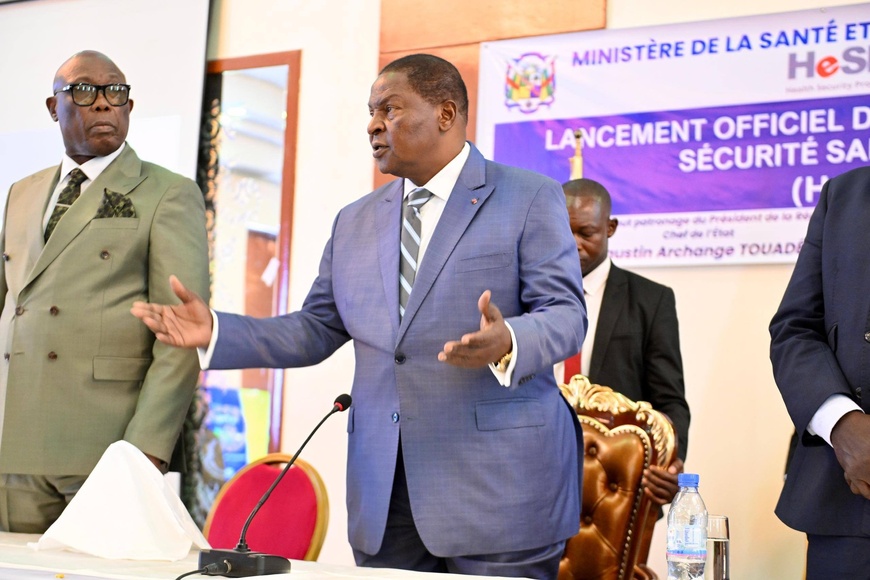 RCA : lancement officiel du programme de sécurité sanitaire en RCA et dans l’espace CEMAC RCA : lancement officiel du programme de sécurité sanitaire en RCA et dans l’espace CEMAC