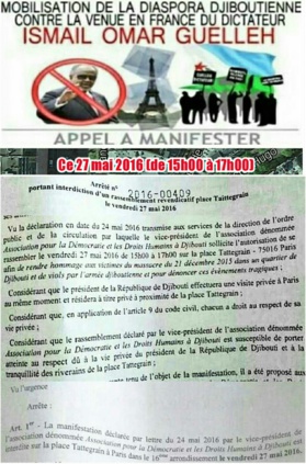 Françafrique : La France vole au secours de son vasal djiboutien. Françafrique : La France vole au secours de son vasal djiboutien.