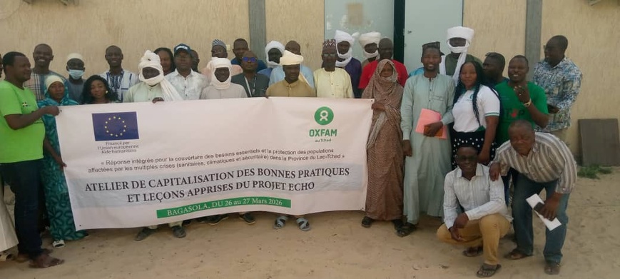 Tchad : À Bagasola, capitalisation des acquis du projet ECHO pour mieux répondre aux crises Tchad : À Bagasola, capitalisation des acquis du projet ECHO pour mieux répondre aux crises