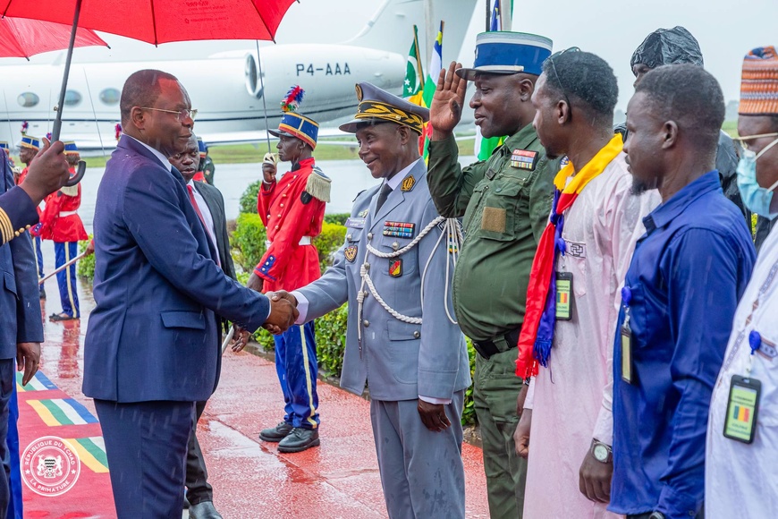 Le Tchad représenté par le premier ministre à l'investiture du président centrafricain Le Tchad représenté par le premier ministre à l'investiture du président centrafricain