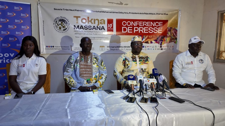 Tchad : Festival Tokna Massana 2026, une conférence de presse pour lancer la 10e édition Tchad : Festival Tokna Massana 2026, une conférence de presse pour lancer la 10e édition