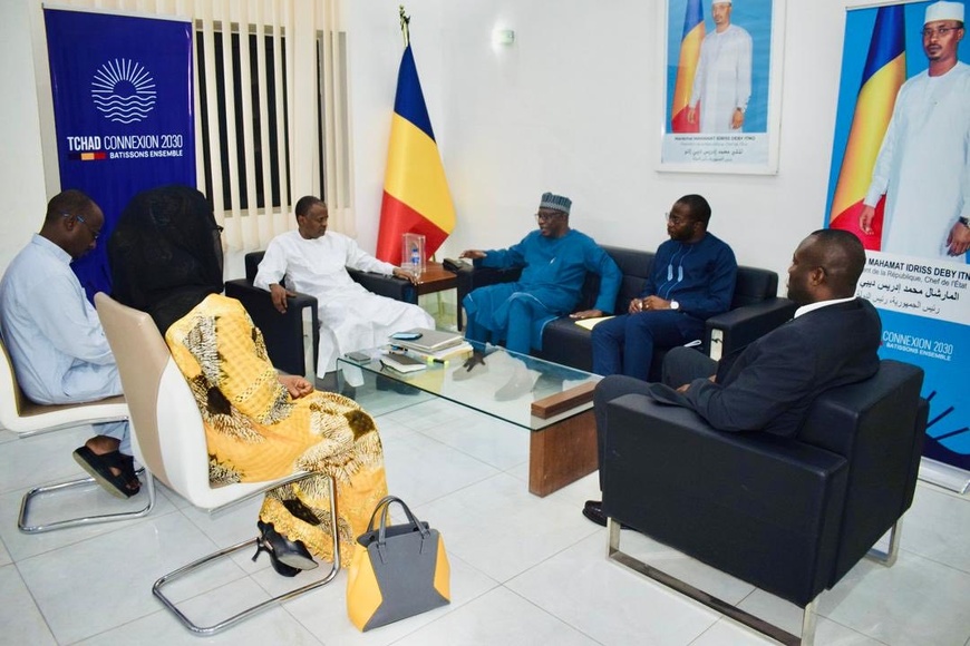 Tchad : le ministre des Finances reçoit une délégation des fondations Gates et Dangote