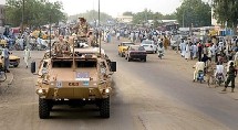 Eufor: les soldats de l'Eufor sont entrés en action au Tchad