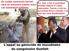 Dans son message de condoléances à Obama, le dictateur djiboutien préconise “l’éradication définitive” de musulmans Dans son message de condoléances à Obama, le dictateur djiboutien préconise “l’éradication définitive” de musulmans