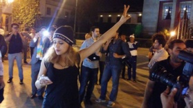 Rabat : Des Marocains protestent contre l'article 222 du code pénal Rabat : Des Marocains protestent contre l'article 222 du code pénal