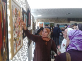 Amina Id Abdellah, un talent artistique venant d'Aghbalou 