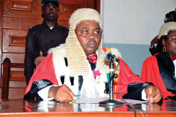 Le président du Tribunal criminel spécial,Yap Abdou