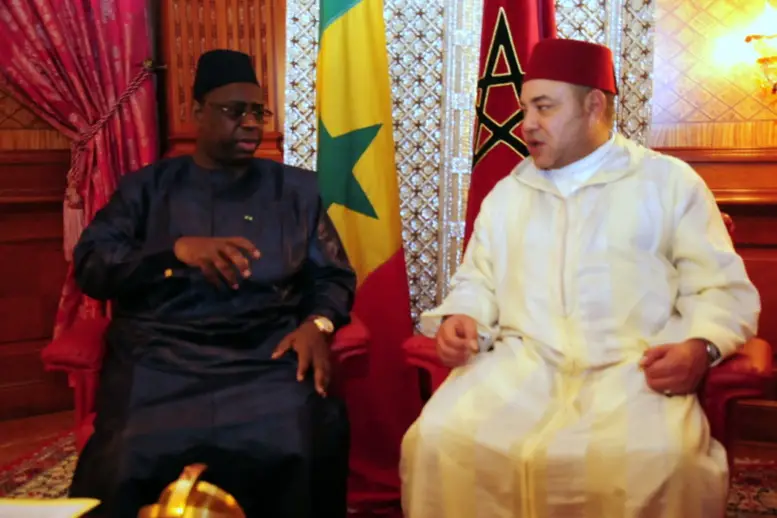 Le Président sénégalais Macky Sall et le Roi du Maroc, Mohammed VI. Crédit photo : Sources