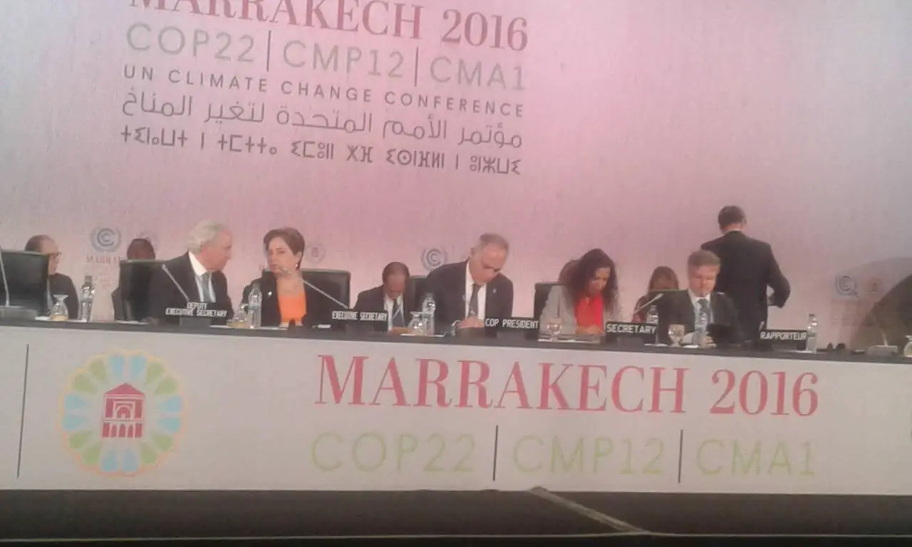 COP22 : Un nouvel élan avec la proclamation de Marrakech contre le changement climatique. Alwihda Info/D.W.