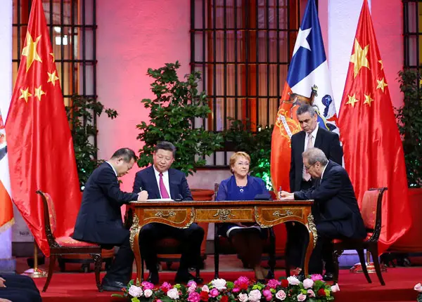 Chile harbors sincerity to cooperate with China