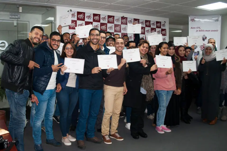 Partenariat Citi- EFE Maroc : 75 jeunes diplômés marocains formés et insérés