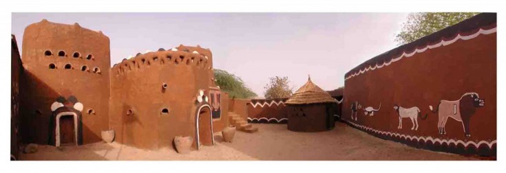 L'architecture tchadienne. Crédit photo : leclairegerard