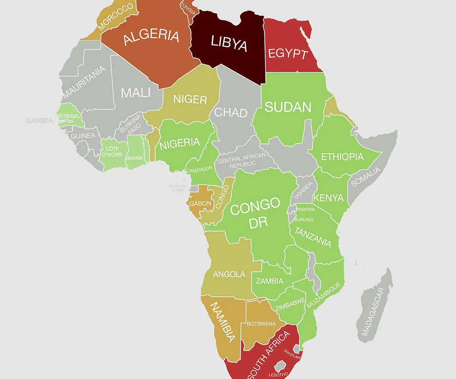 Le Tchad, l'un des pays les moins toxiques au monde
